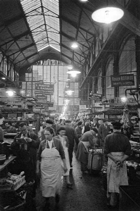 Les Halles De Paris En 1950