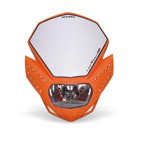 Acerbis LED Vision HP Headlight Motorbike Motorcycle DOT Approved