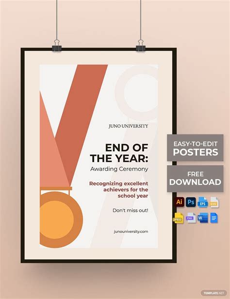 Awards Poster in EPS, Illustrator, JPG, PSD, PNG, SVG, Word, Google ...