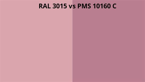 Ral 3015 Vs Pms 10160 C Ral Colour Chart Uk