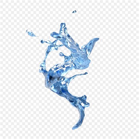 Water Splash D Images Water Splash D Element Water Clipart Water