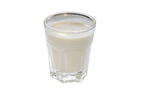 Premium Photo Fresh Milk In Glass Isolated On White