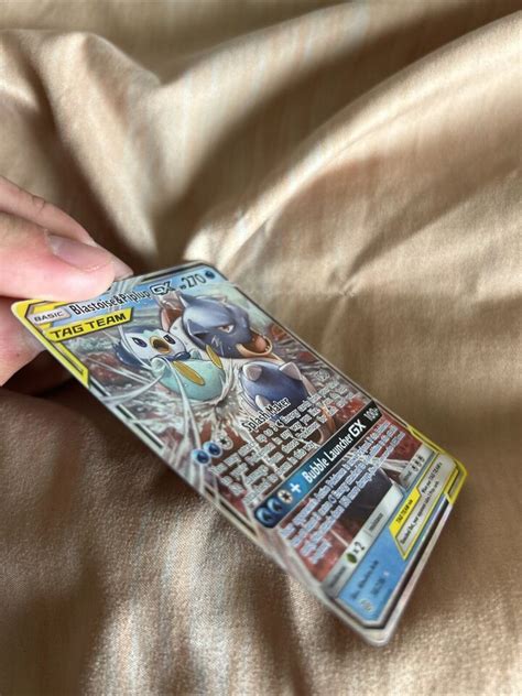 Pokémon TCG Blastoise Piplup Tag Team GX Sun Moon Cosmic Eclipse