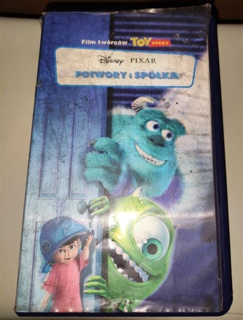 Potwory I Sp Ka Vhs Pixar Yrard W Kup Teraz Na Allegro Lokalnie