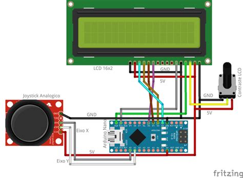 Joystick Anal Gico Eixos Arduino Fritzenlab Eletr Nica