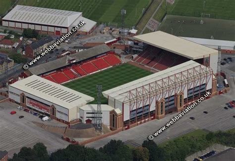 Oakwell Stadium Barnsley South Yorkshire England UK Home Of Barnsley