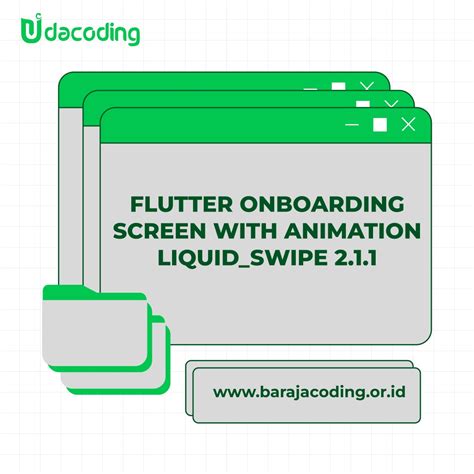 Udabelajar Flutter Onboarding Screen With Animation Liquid Swipe