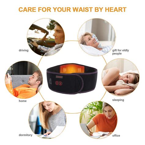 Cueheat Heating Pad For Back Pain Relief Heating Pad Back Brace With