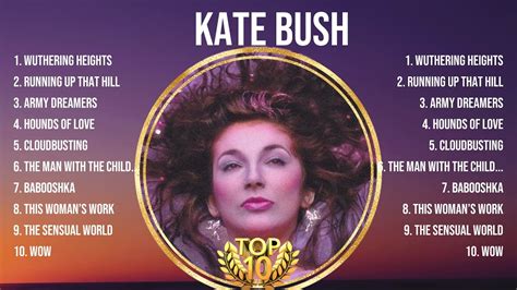 Kate Bush Greatest Hits Collection Top Hits Playlist Of All