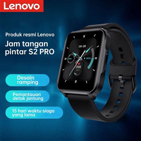 Jual Lenovo S2 PRO SmartBand Jam Tangan Pintar Monitor Kesehatan Layar