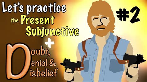 Spanish Present Subjunctive With Doubt Denial Disbelief Practice