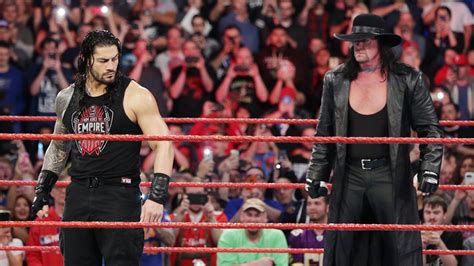 Wrestlemania Undertaker Contre Roman Reigns Une Nouvelle Grande