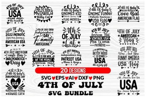 Th Of July Free Svg Bundle Vol Graphic By Mockupshouse Creative