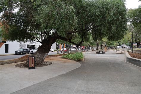 Pr Cticamente Listo El Parque Lineal Del Bulevar Garc A De Le N