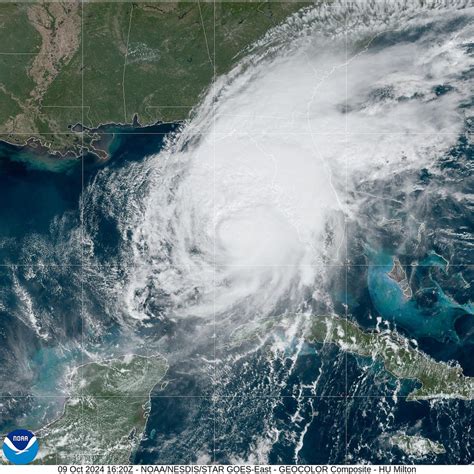 Hurricane Milton Slams Into Florida As A Category 3 Storm Scientific