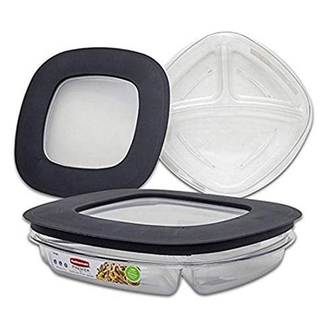 Rubbermaid Premier 3-compartment Containers : r/MealPrepSunday