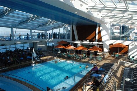 Ovation Of The Seas Indoor Pool Cruise Gallery