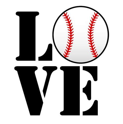 Baseball Softball Love Car Decal By Btwocreations On Etsy Scrapbook