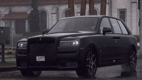 Rolls Royce Cullinan Black Badge Add On Replace Fivem Lods 11b