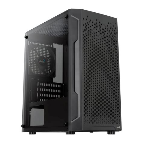 Gabinete Gamer Atx Trinity Mini V1 Preto Aerocool Bluinfo Informática