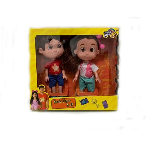 Bonecos Jp E Maria Clara 16 CM Articulados Shopee Brasil