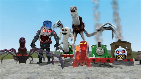 New Thomas Donald And James The Trains In Garry S Mod All Monster