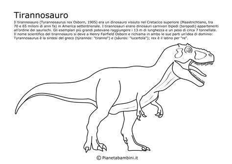 42 Disegni Di Dinosauri Da Colorare Pianetabambiniit Disegni Da