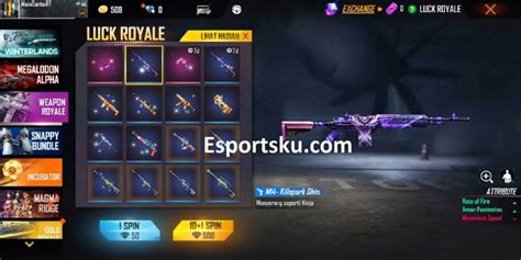 Cara Mendapatkan M Shinobi Free Fire Ff Esportsku