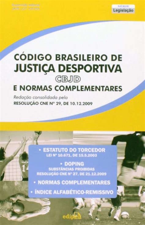 Código brasileiro de justiça desportiva e normas complementares