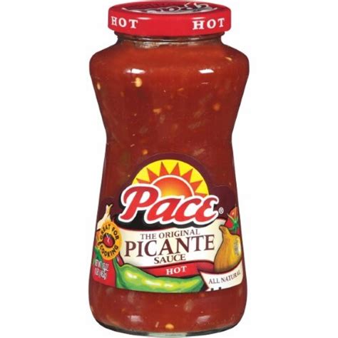 Pace Hot Picante Sauce Oz Pack Of Pack Ralphs