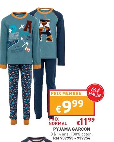 Promo Pyjama Garçon chez Trafic iCatalogue fr