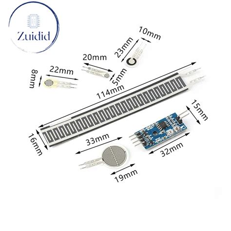 Load Cell Resistive Membrane Pressure Sensor Module Flexible Force