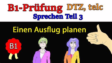 B Pr Fung Deutschtest F R Zuwanderer Dtz Sprechen Teil Telc