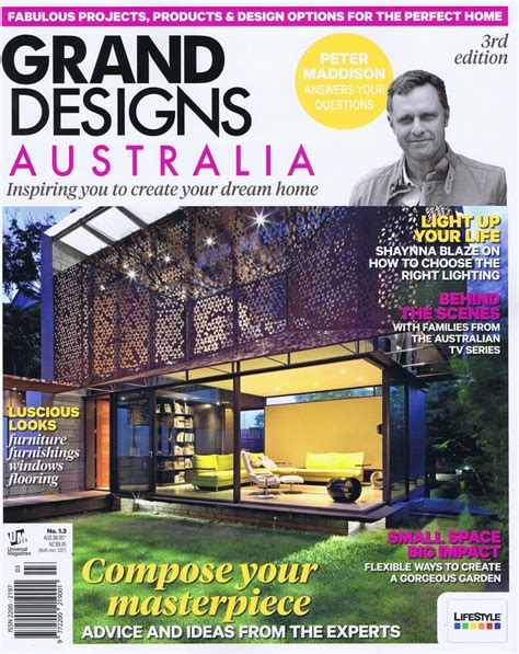 The Third Edition Of Grand Designs Australia Magazine Includes An