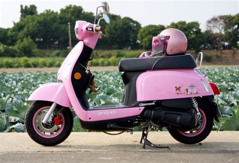 My Cute Lovely Scooter Pgo Jbubu 115 Cc Pink Motorcycle ️ ️ ️ Vehiculos