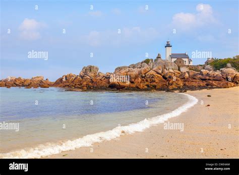 Le Phare De Pontusval Brignogan Plage Finist Re Bretagne France