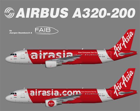 Indonesia AirAsiaX Airbus A320 200 Juergen S Paint Hangar