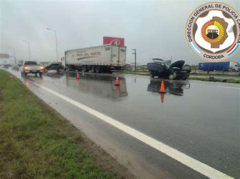 Choque múltiple en la Autopista Córdoba Rosario El Diario del centro