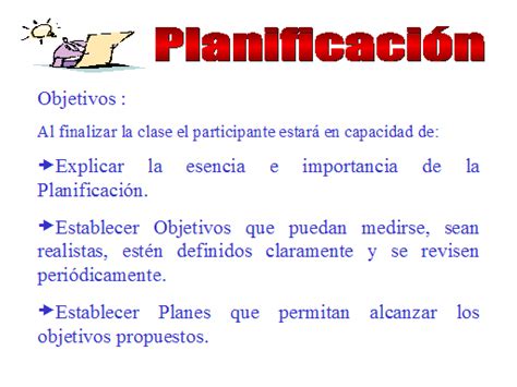 El Proceso De La Planificaci N Monografias