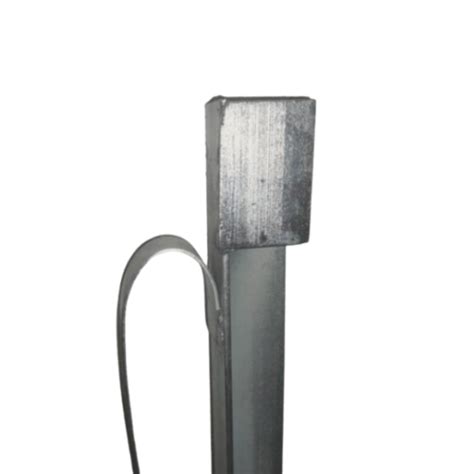 Горещо поцинкован заземителен кол 63х63х1500mm с шина 1500mm