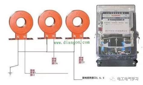 三相四线电表接互感器三相四线电表互感器互感器电表接线实物图大山谷图库