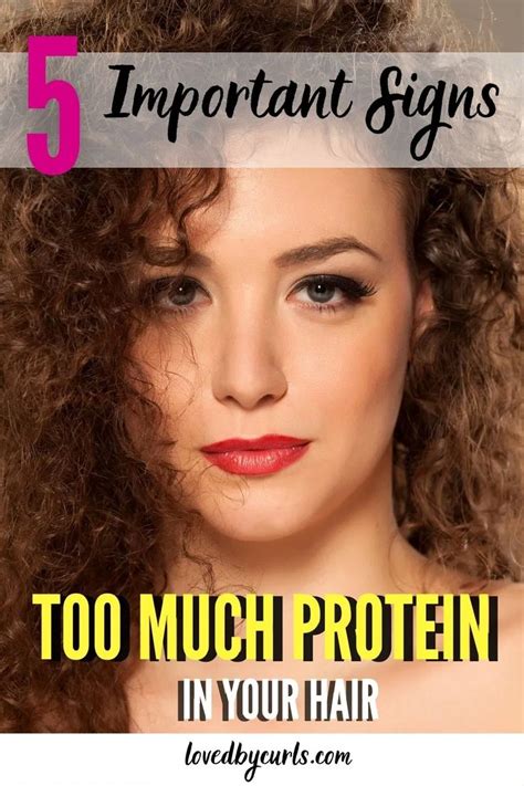 5 Important Signs There S Too Much Protein In Your Hair Loved By Curls Hair Protein Deep