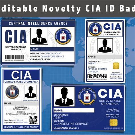 Cia Badge Etsy