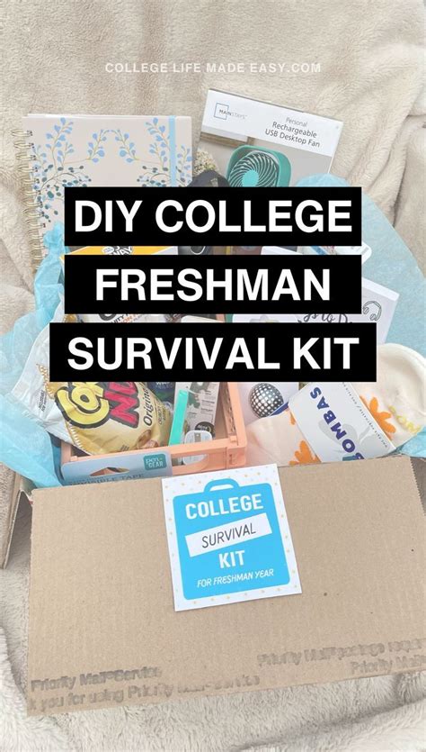 How To Make A Diy Freshman College Survival Kit College Freshman