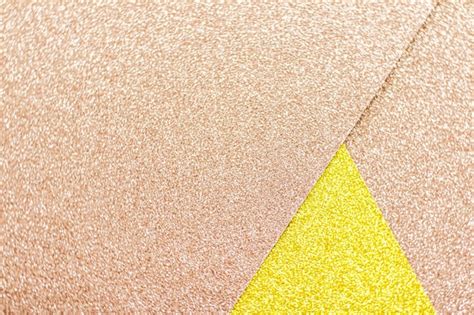 Premium Photo Blush Pink And Yellow Shiny Glitter Paper Background