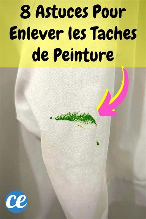 Tache De Peinture Sur V Tement Astuces Pour Les Enlever