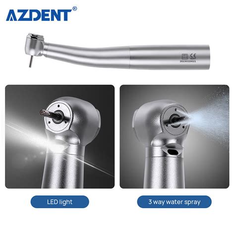 LED Dental High Speed Handpiece With Optical Fiber Illumination China