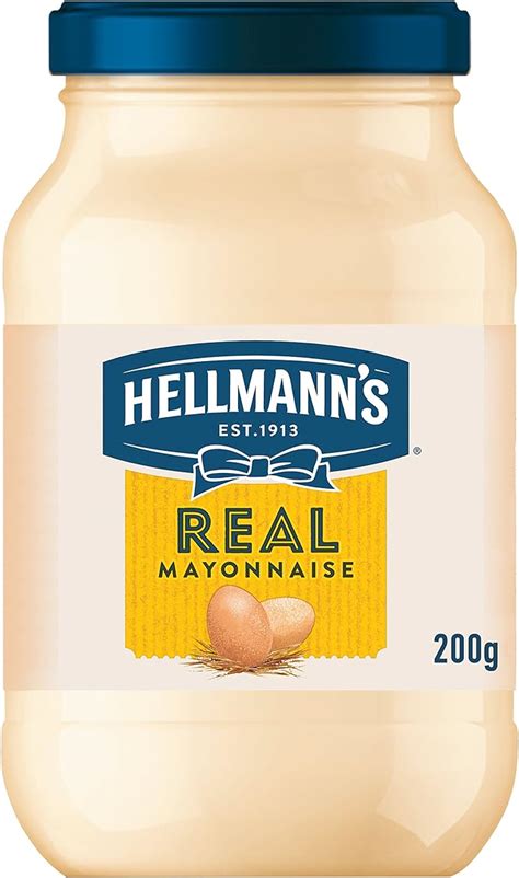 Hellmann S Mayonnaise Jar 200 G Amazon Co Uk Grocery