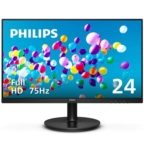 PHILIPS 241V8L 24 Class Full HD 75Hz Monitor VESA 4 Year Advance