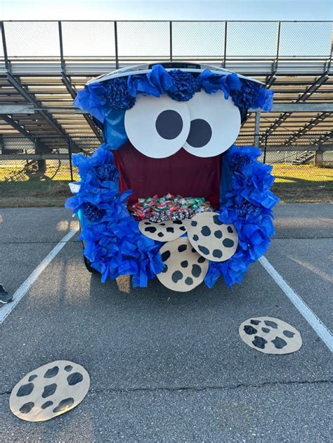 Cookie Monster Trunk Or Treat Trunk Or Treat Trunker Treat Ideas